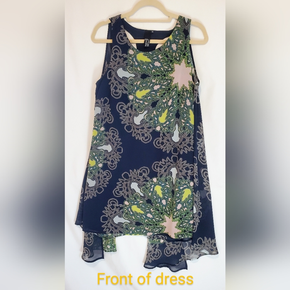 Tt Collection Sleeveless Shift Dress Medium